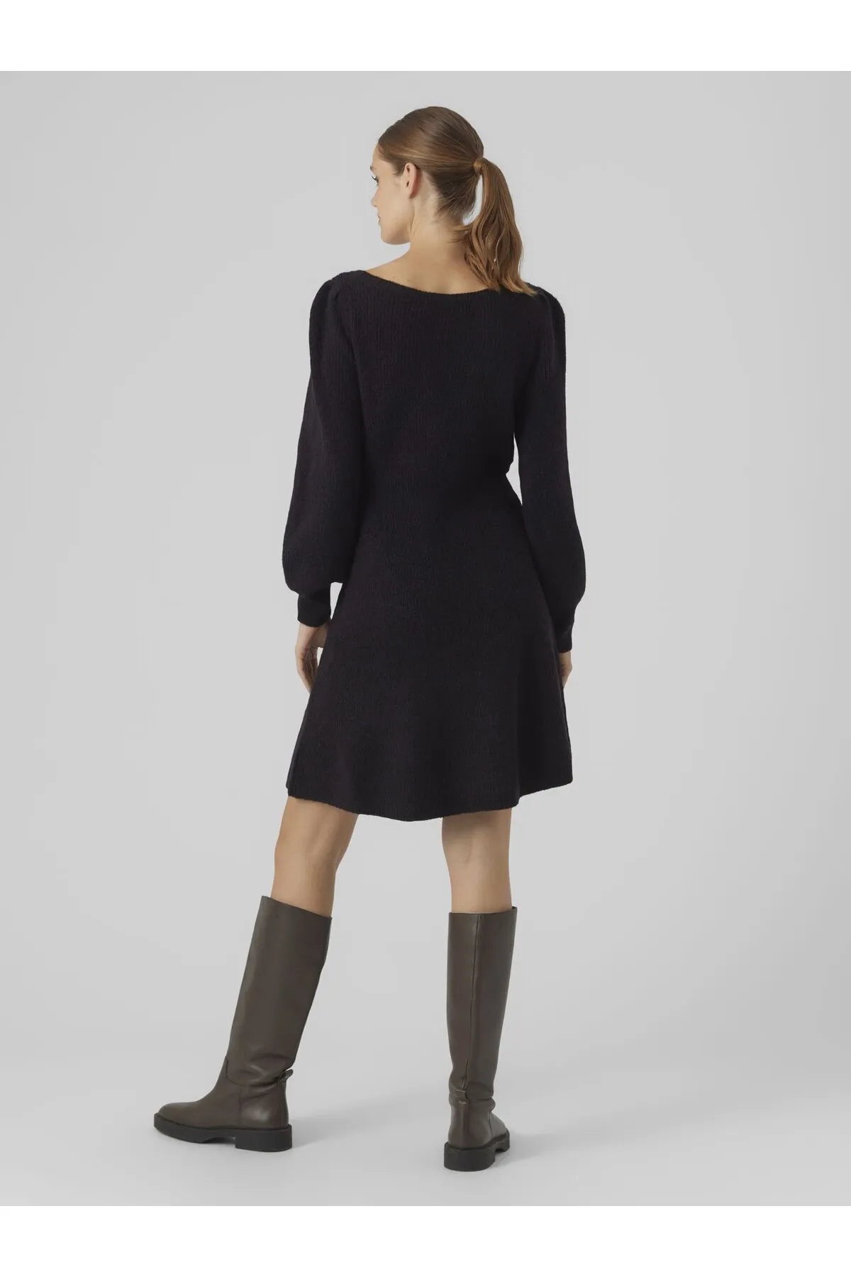 Vero Moda  Strickkleid VMFLAVOUR LS ABK DRESS GA EXC