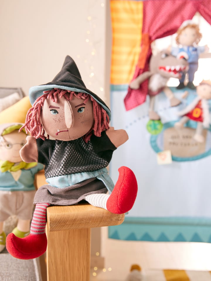 Haba Handpuppe Hexe Hella, 39 cm in mehrfarbig günstig kaufen onesize