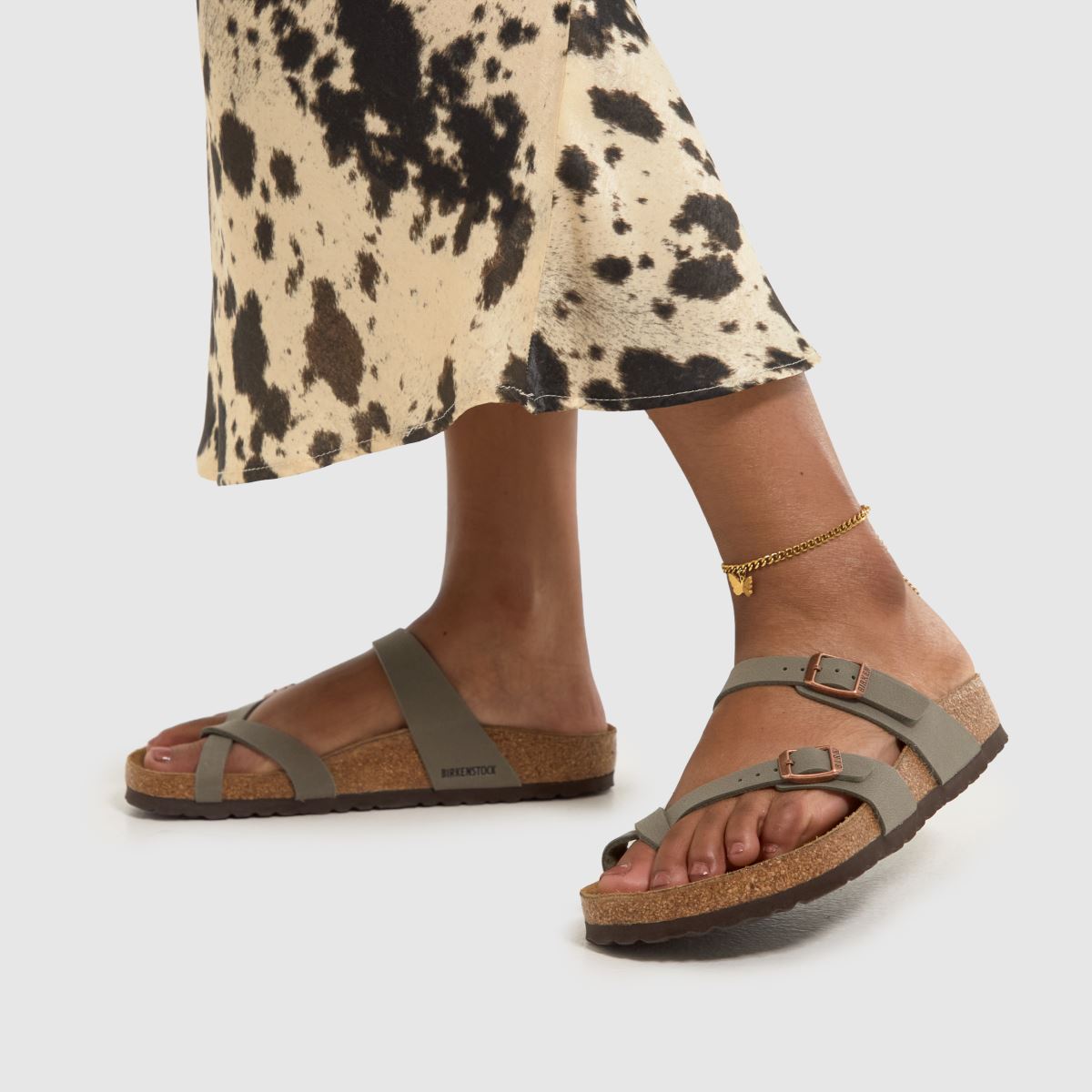 BIRKENSTOCK mayari sandaler i sten