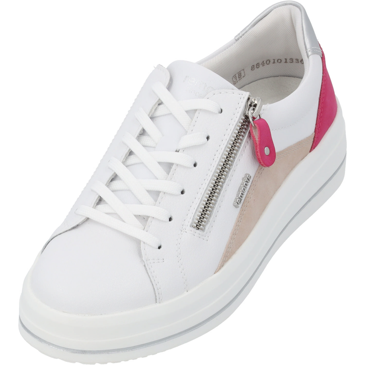 Remonte D1C01, Schnürschuhe, Damen, Weiß