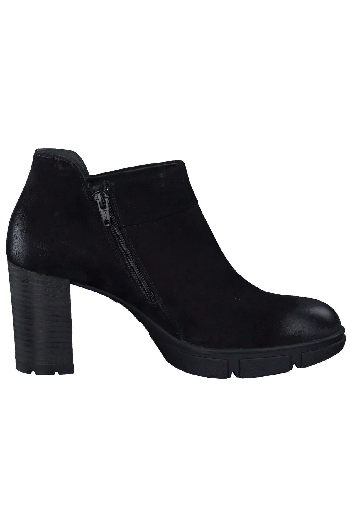 Paul Green  Stiefelette - Schwarz - Blockabsatz