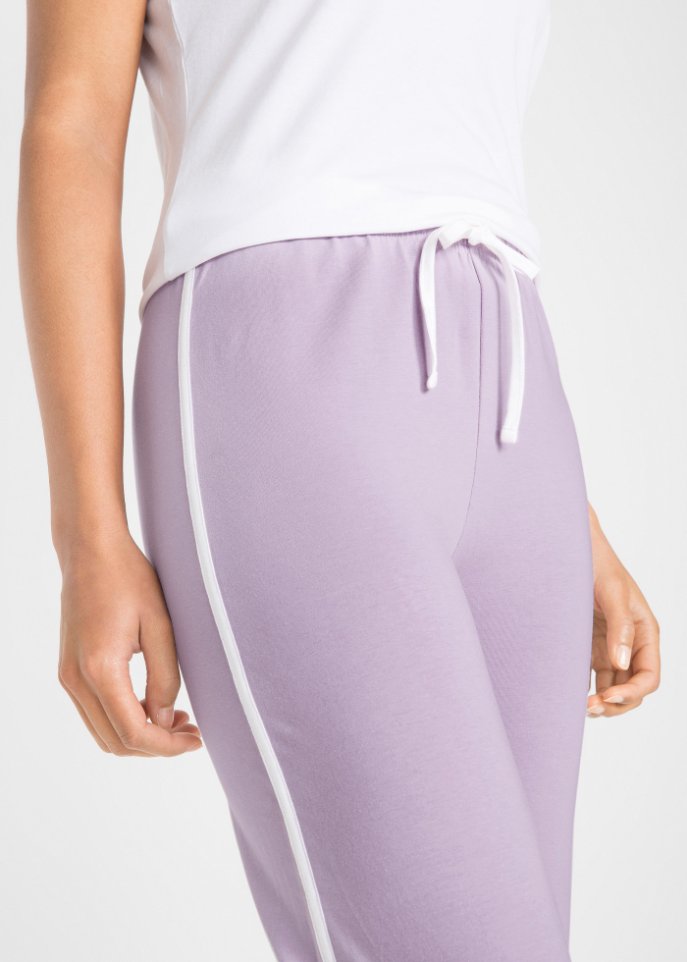 Shirthose aus Stretchmaterial im Doppelpack, gerade geschnitten