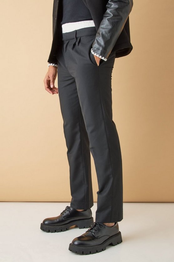 Boxer Waistband Tailored Trousers