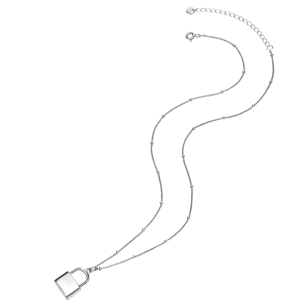 Glanzstücke München Collier en argent Fermer a clé Argent sterling en Argent collier