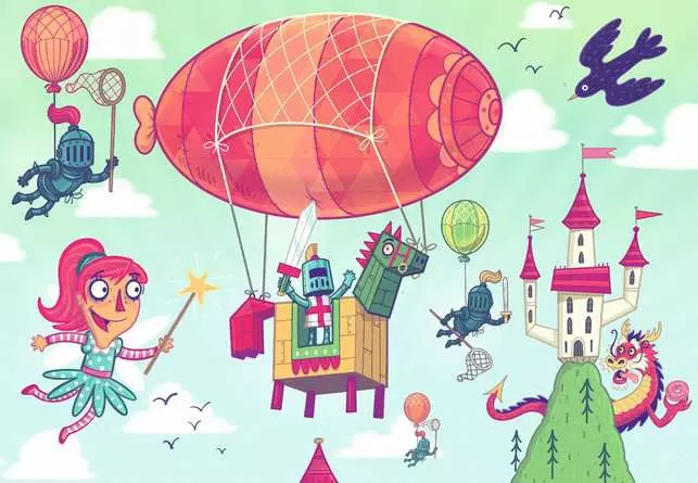 Kinderpuzzle ab 4 Jahren - Royale Party - 24 Teile