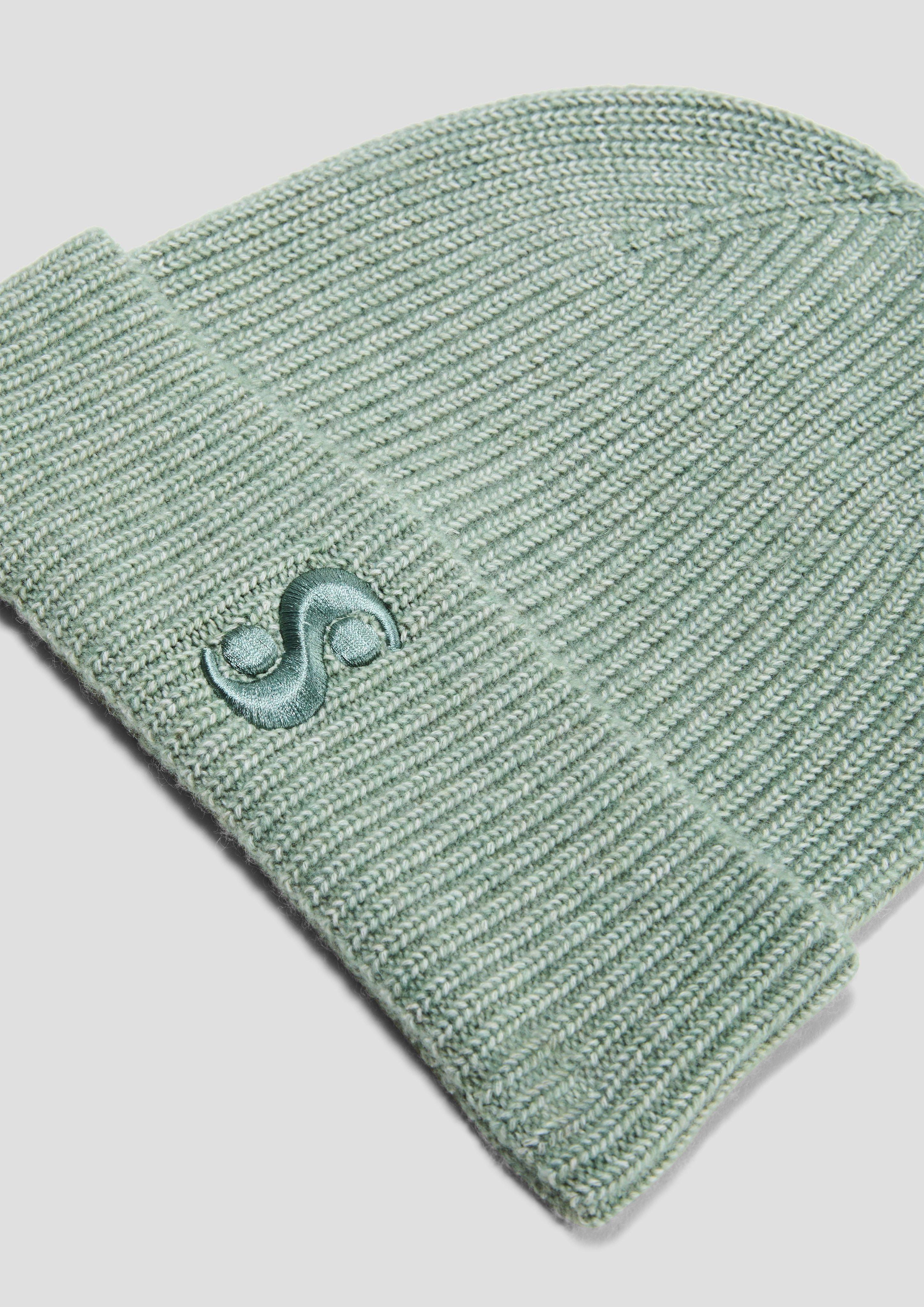 Strickmütze mit Logo-Stickerei  2133586-72X1