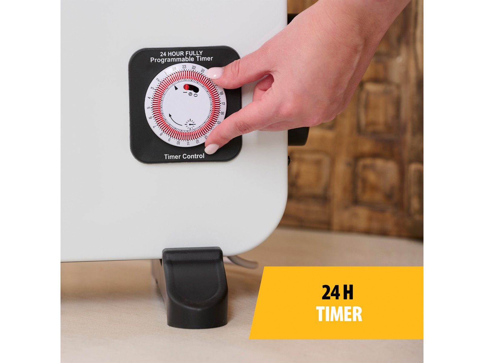 Tristar Konvektor, 2000 W, Zusatz-Heizung Elektroheizer mobiles Heizgerät Heizkonvektor für 25m²