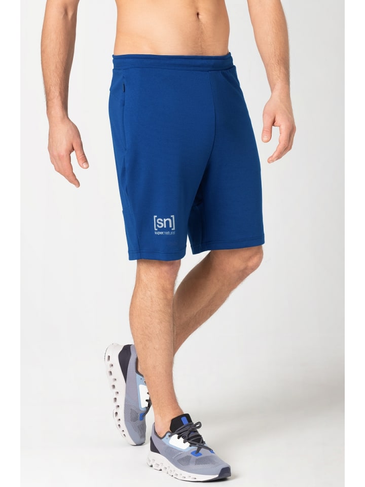 super.natural Merino Shorts M MOVEMENT SHORTS in blau günstig kaufen S