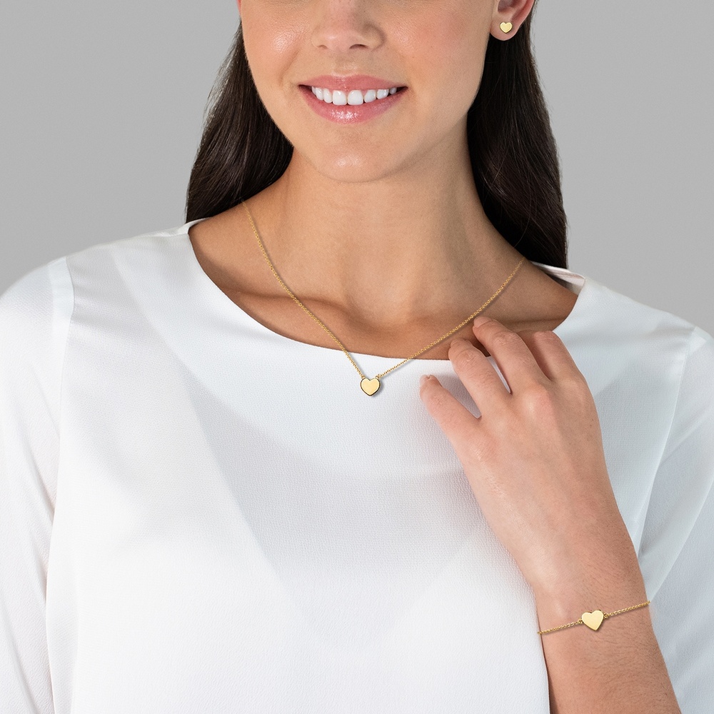 Glanzstücke München Ensemble argent Argent sterling en Or jaune Bijoux