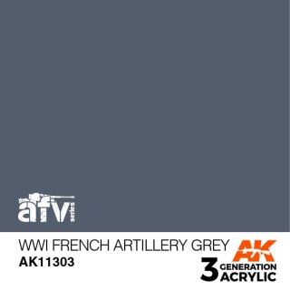 WWI French Artillery Grey (17 ml)