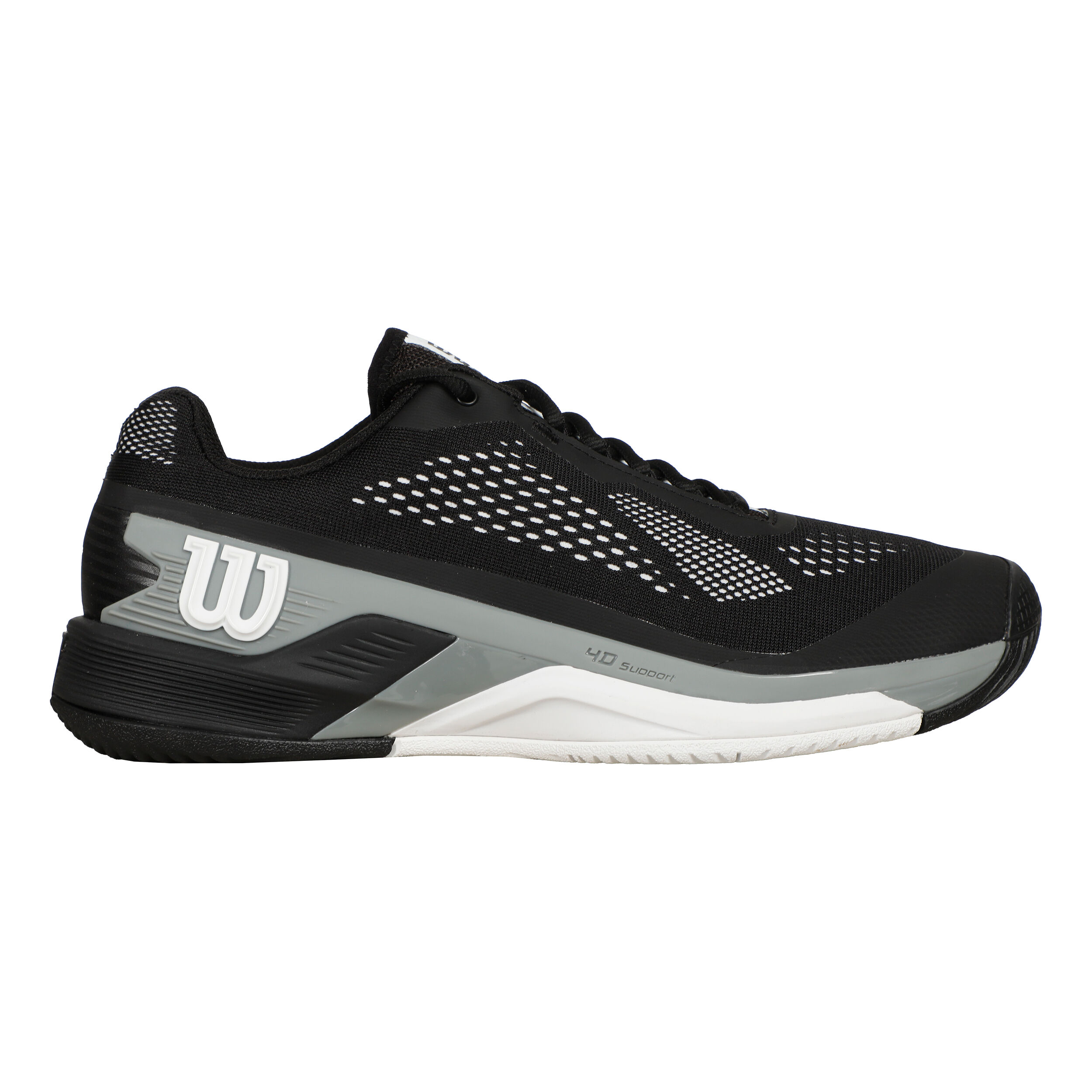 Rush Pro 4.0 Allcourtschuh Herren - Schwarz, Weiß