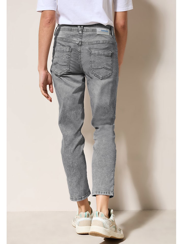 Cecil Jeans - Slim fit - in Grau günstig kaufen