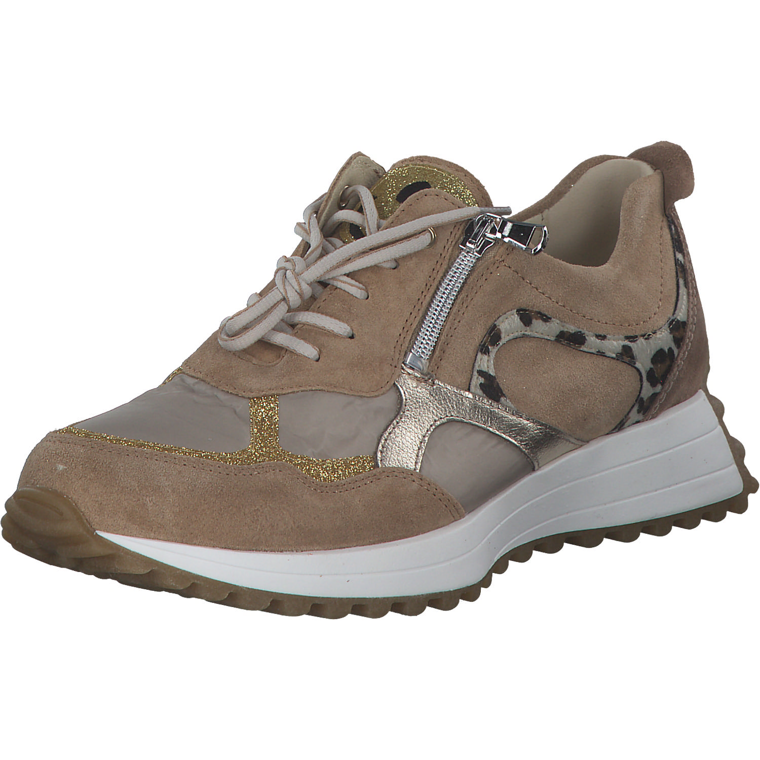 Waldläufer Pinky 797002, Sneakers Low, Damen, NOUGAT LIGHTG. TAUPE