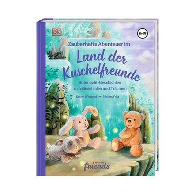 Lesebuch Zauberhafte Abenteuer im Land der Kuschelfreunde, 26 cm, mehrfarbig