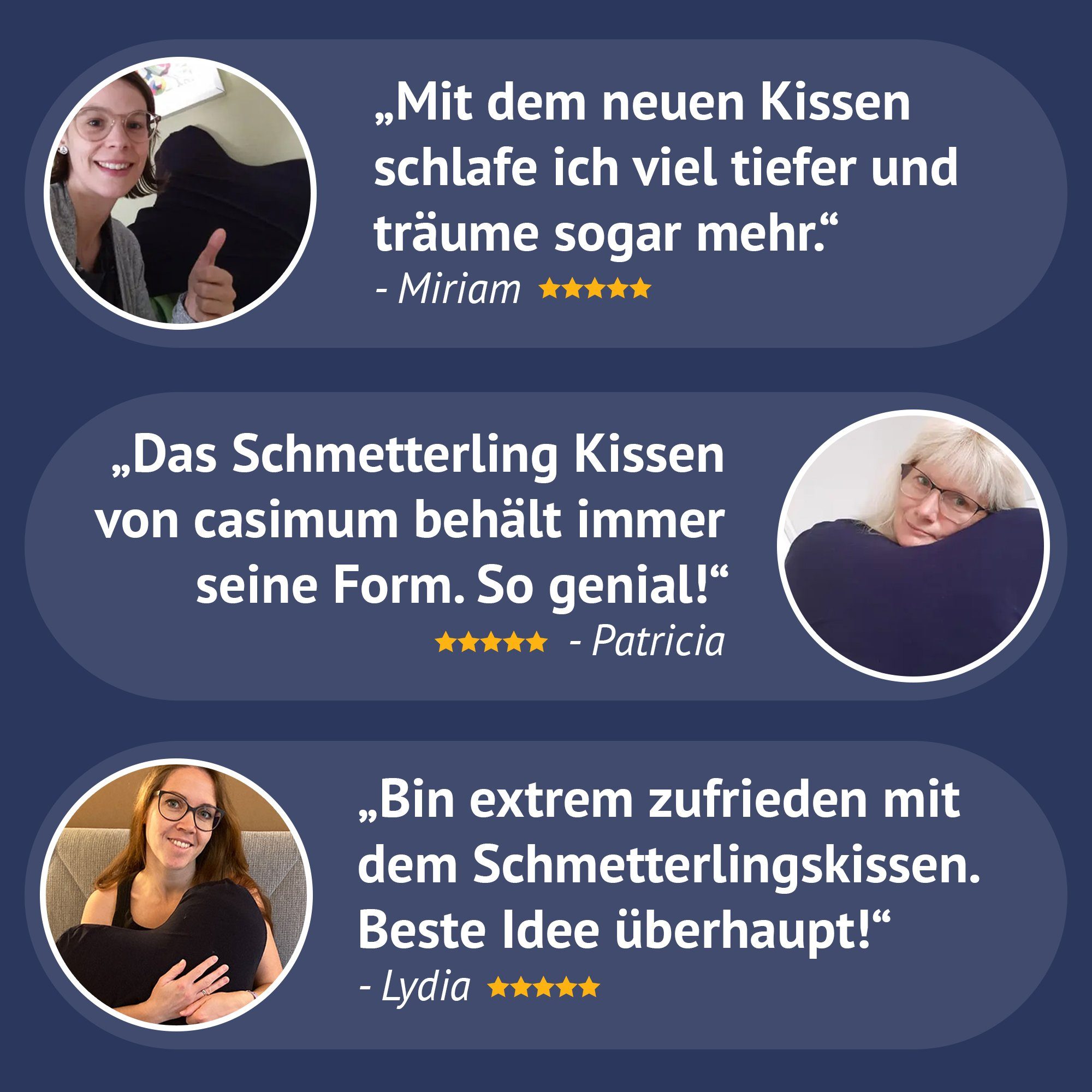 Nackenstützkissen Schmetterling, casimum, Füllung: Memory Foam, Bezug: Ohne, Seitenschläferkissen aus Memory Schaum, 56x48x11,5 cm, ohne Bezug