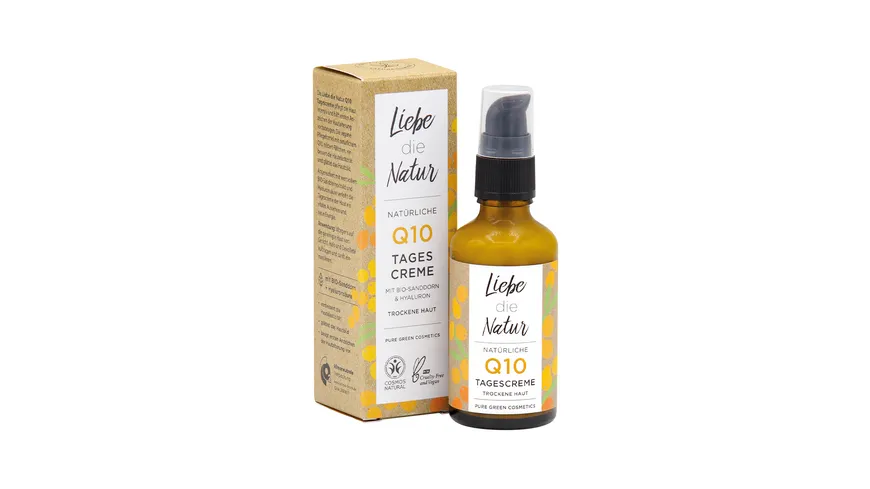 LIEBE DIE NATUR - natürliche Tagescreme Q10 50 ml