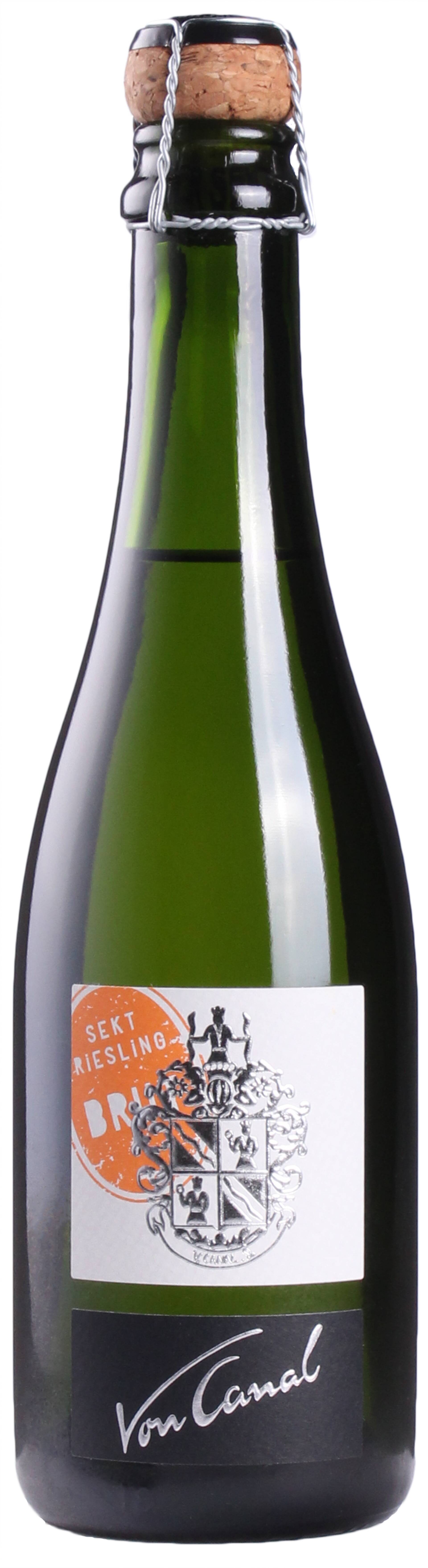 Sektkellerei und Weingut von Canal Riesling Sekt brut - 0,375 l 2020