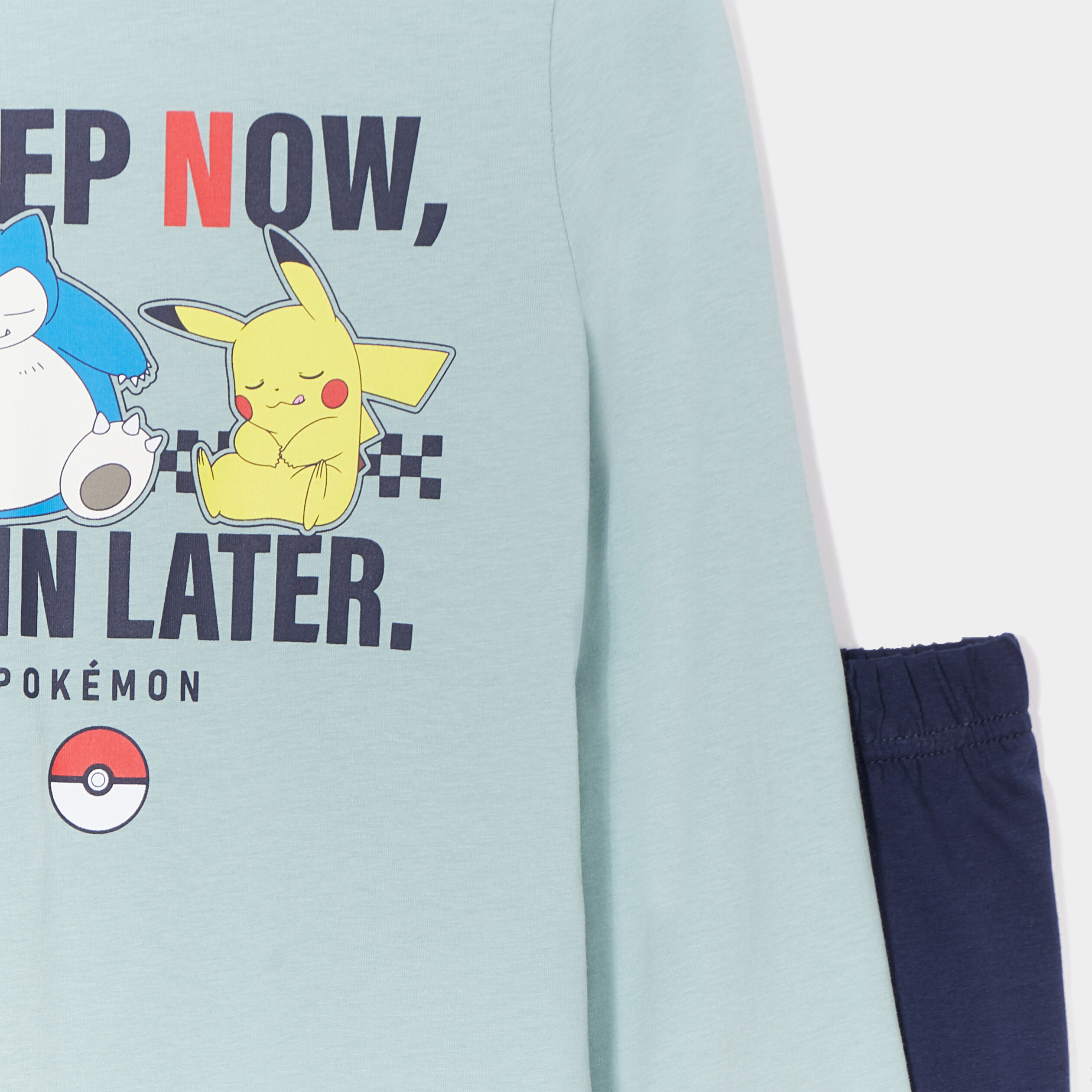 Ensemble pyjama pantalon Pokémon vert garçon | La Halle