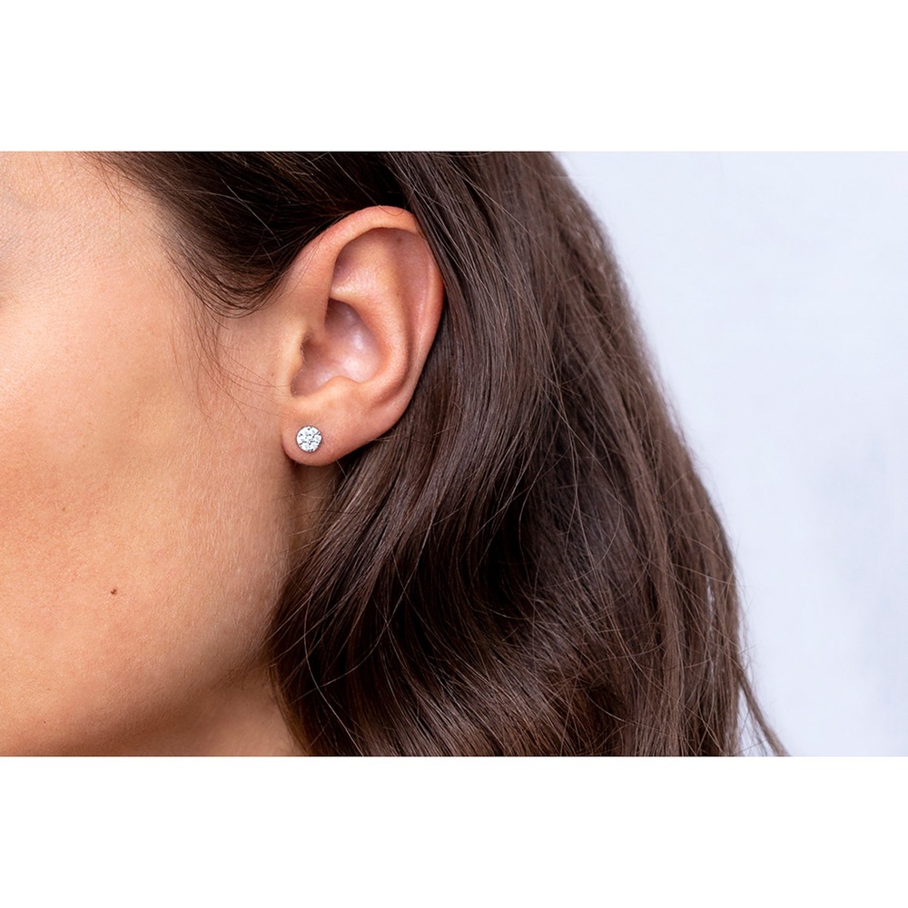 Sif Jakobs Jewellery Boucles d'oreilles à fermoir à poussette 925 Argent Boucles d'oreilles
