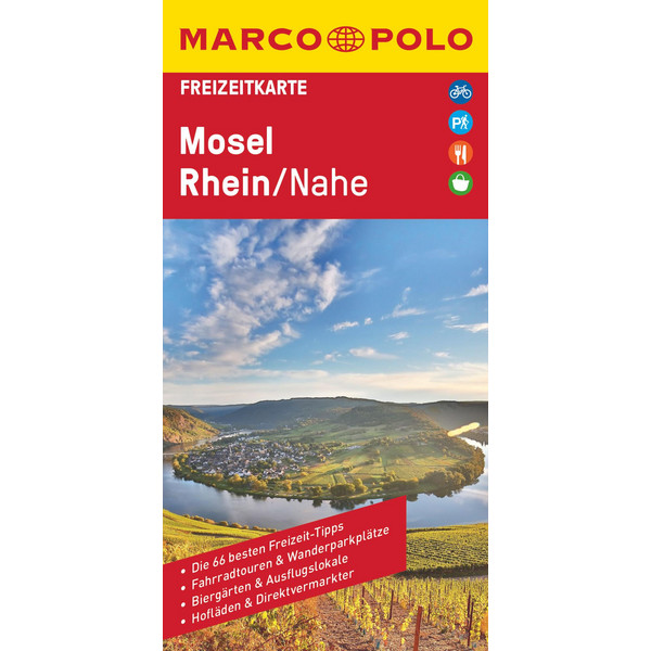 MARCO POLO FREIZEITKARTE DEUTSCHLAND BLATT 26 MOSEL, RHEIN - Karte