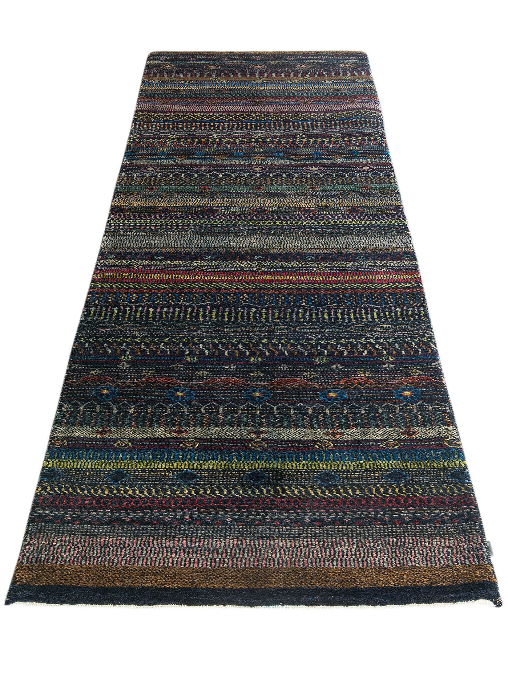 Contemporary Gabbeh ca. 79 x 311 cm, Unikat / Einzelstück