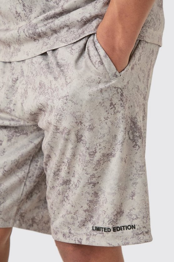 Basketball-Shorts mit Print