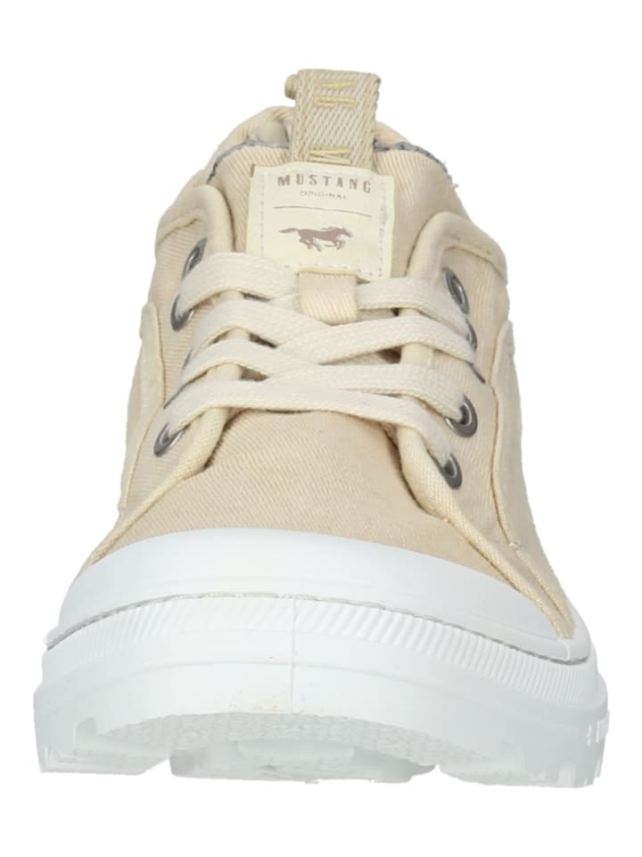 Mustang Halbschuhe in Ivory günstig kaufen