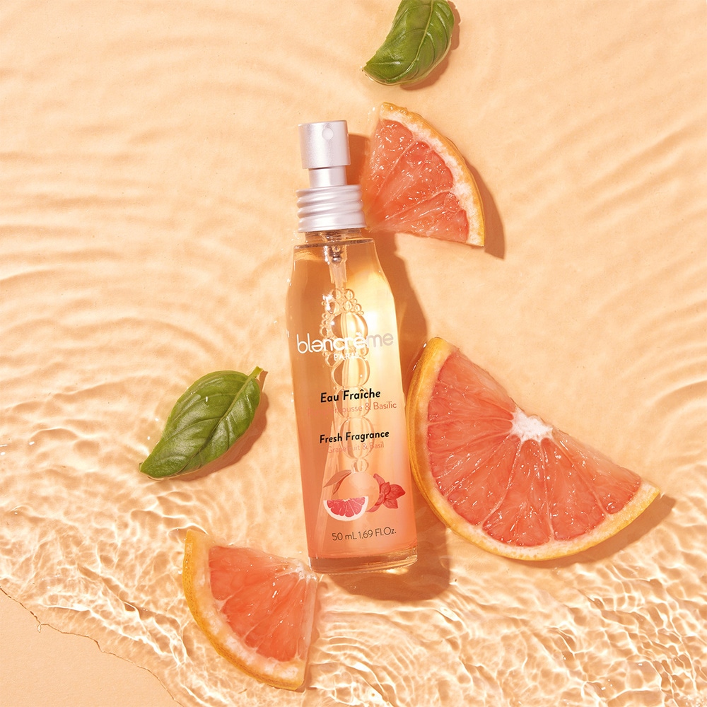 Blancreme Eau fraîche pamplemousse & basilic Eau de soin sans alcool