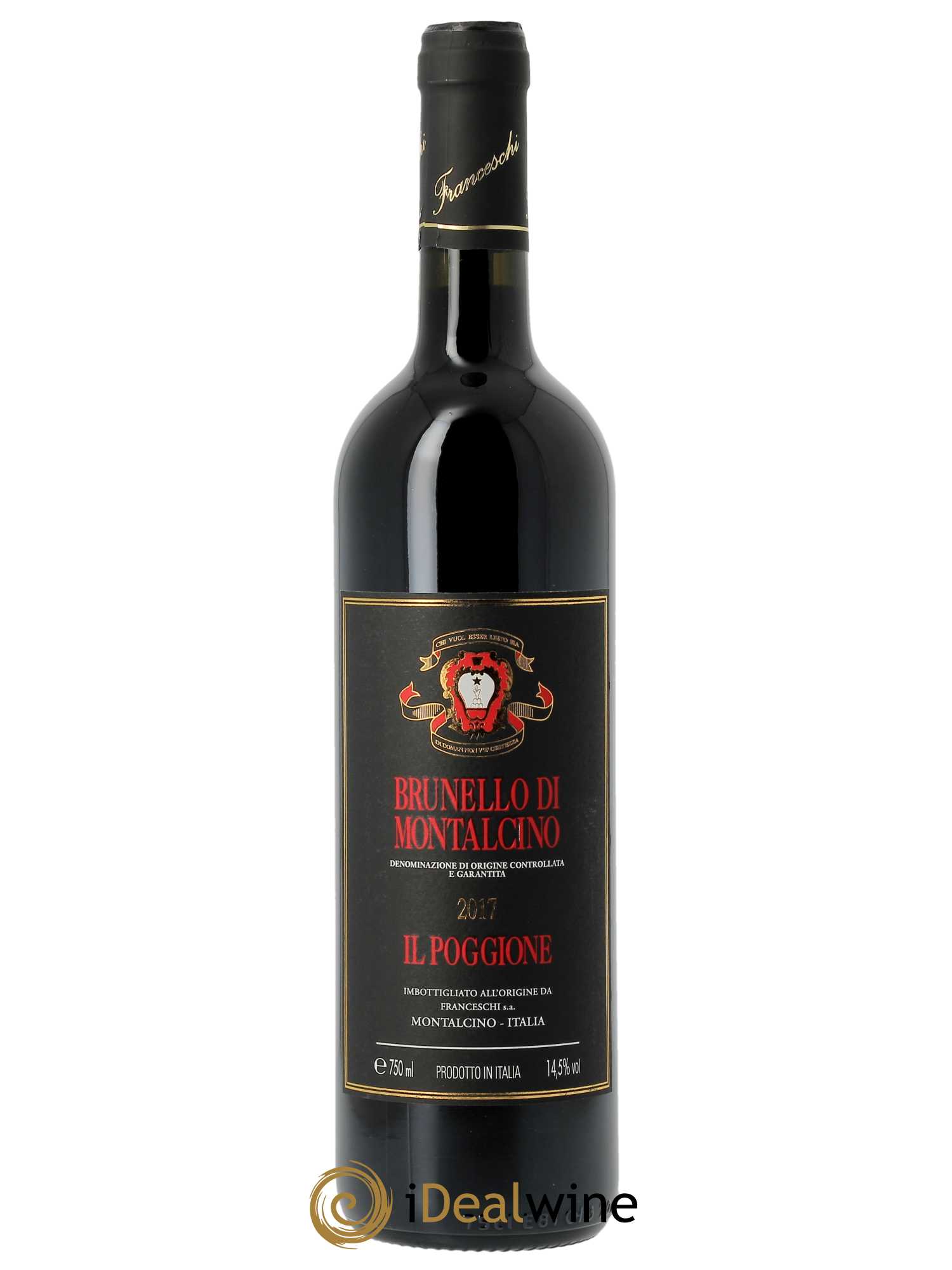 Brunello di Montalcino DOCG Il Poggione Lavinio Franceschi  2017 - Lot de 1 Bouteille