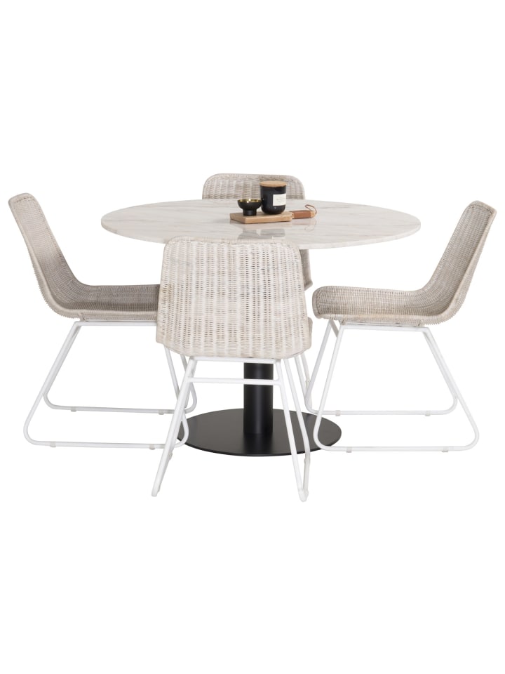ebuy24 Essgruppe Estelle 91 (5-teilig) Natur 106 x 106 cm günstig kaufen onesize