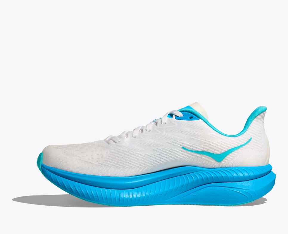 Mach 6 White / Skyward Blue