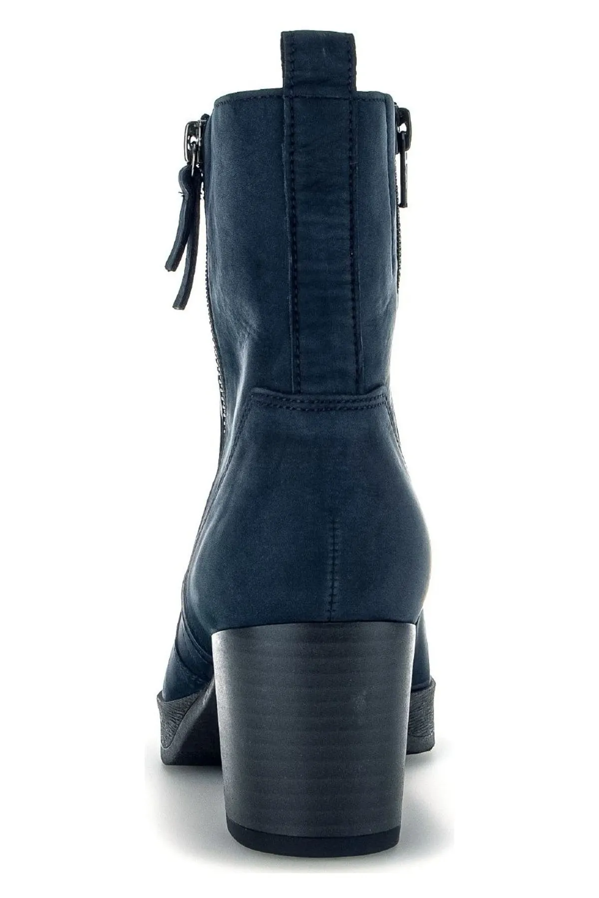 GABOR  Stiefelette - Blau - Blockabsatz