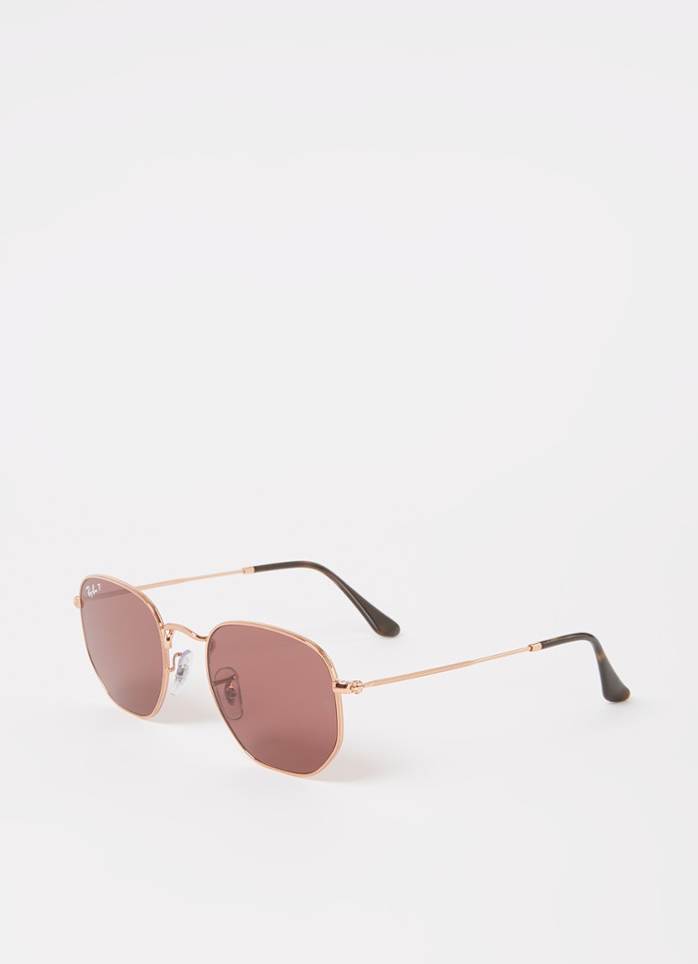 Ray-Ban RB3548N hatszögletű polarizált napszemüveg