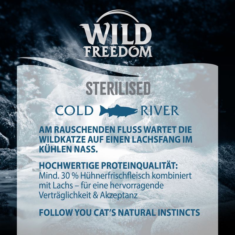 Wild Freedom Adult Cold River Sterilised Lachs