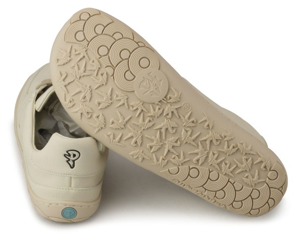 PaperKrane ~ LowCut Sneaker vegan ~ Oat Milk