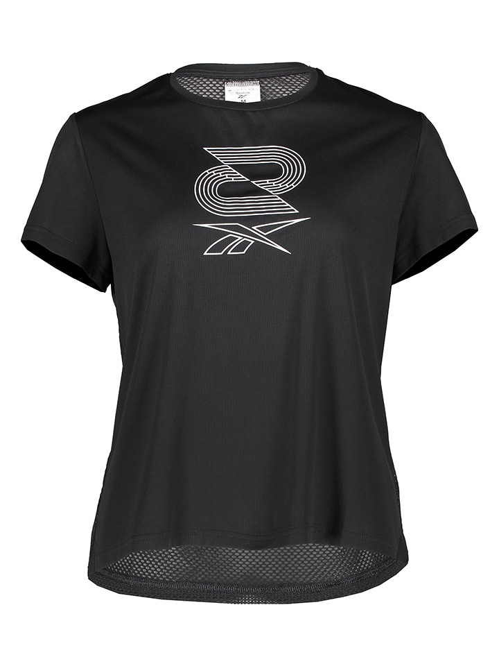 Reebok Laufshirt in Schwarz günstig kaufen