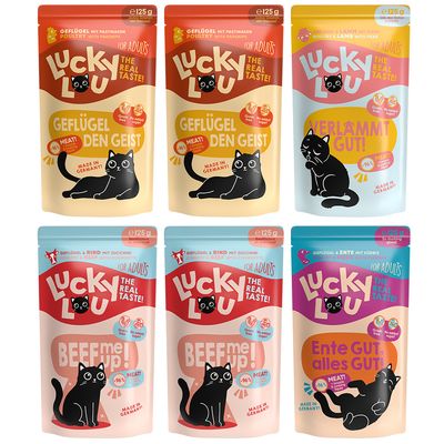 Lucky Lou Adult Probiermix 6 x 125 g