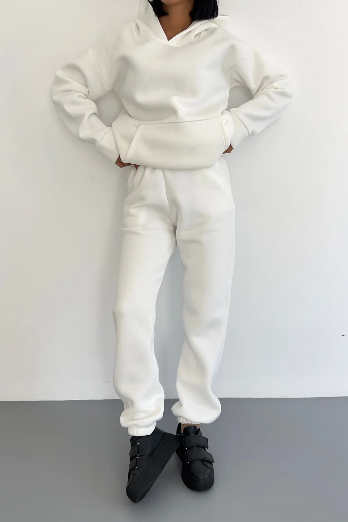 bayansepeti  Trainingsanzug - Weiß - Regular Fit