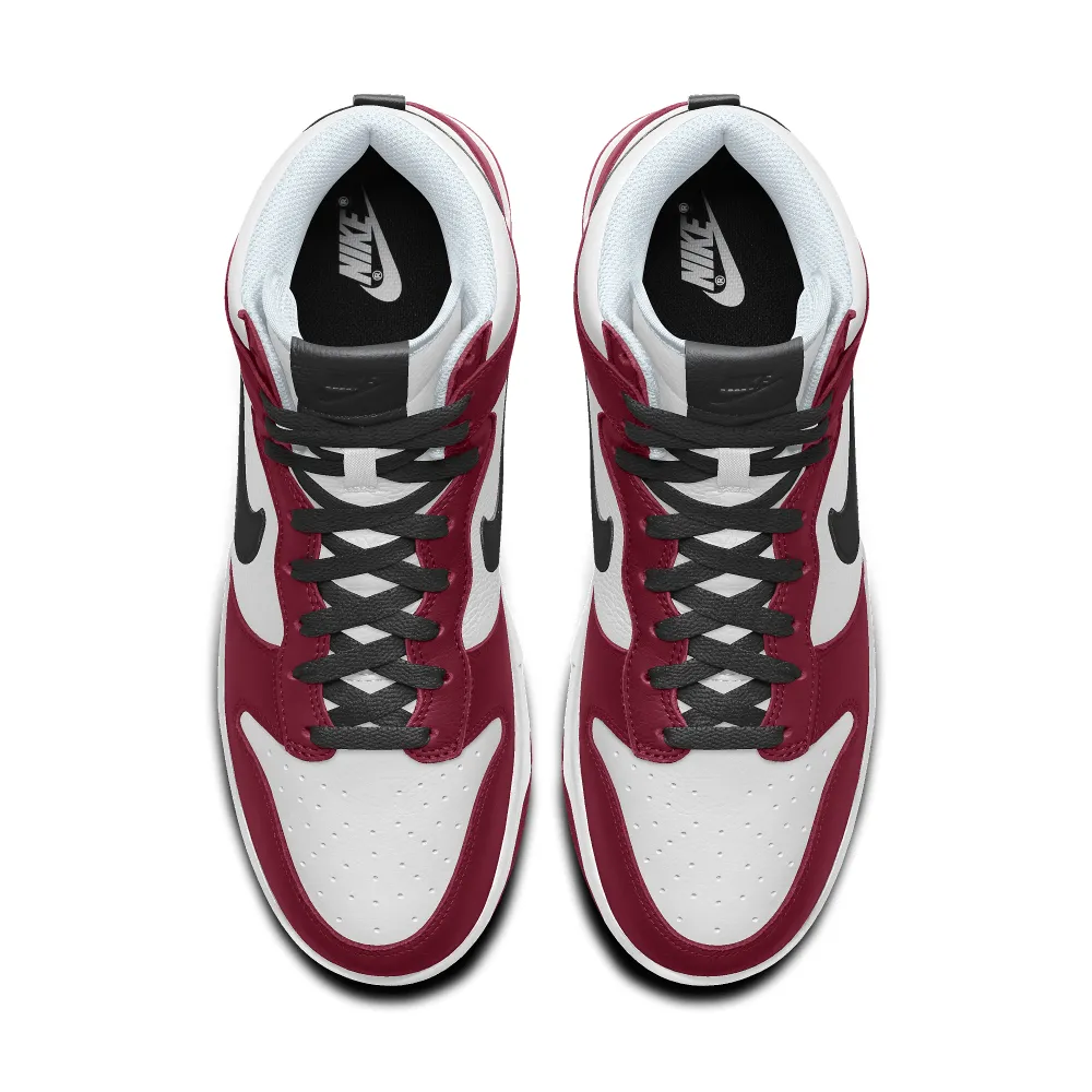 Nike Dunk High By You personalisierbarer 9626270046 / weiss