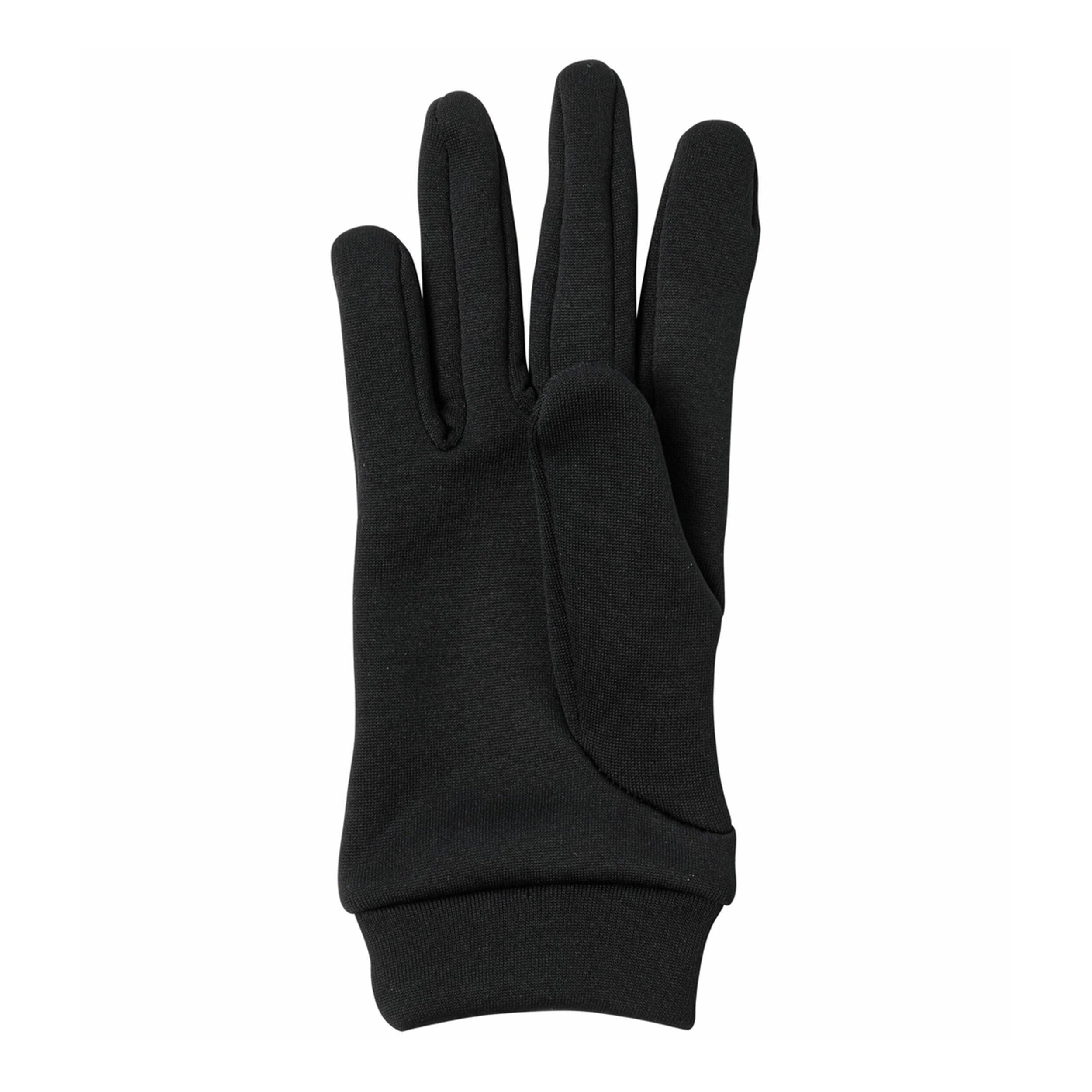 Stretchfleece Liner Eco Gloves Laufhandschuhe - Schwarz