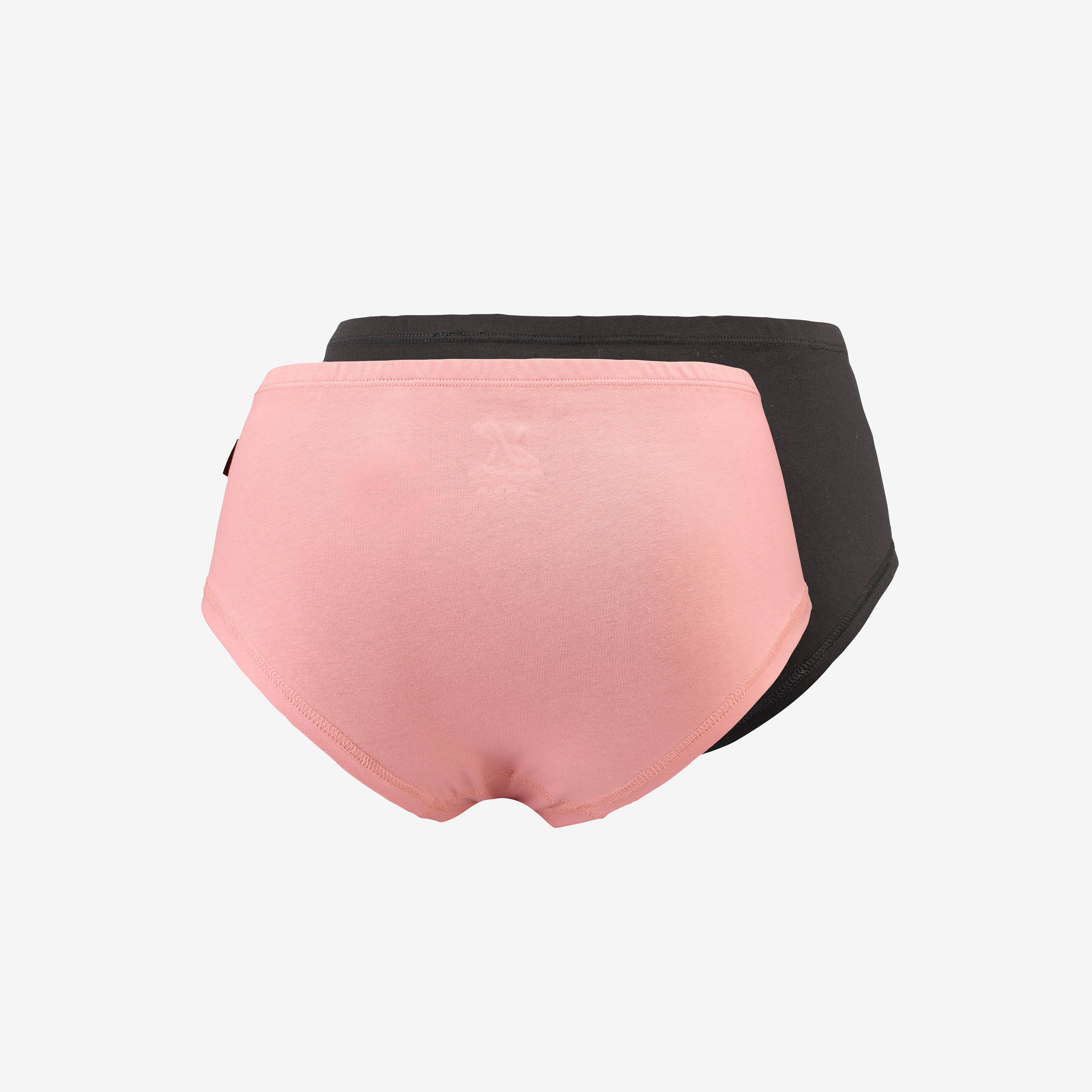 2-pack Ultimate Soft Hipster W Femme Black/Blush