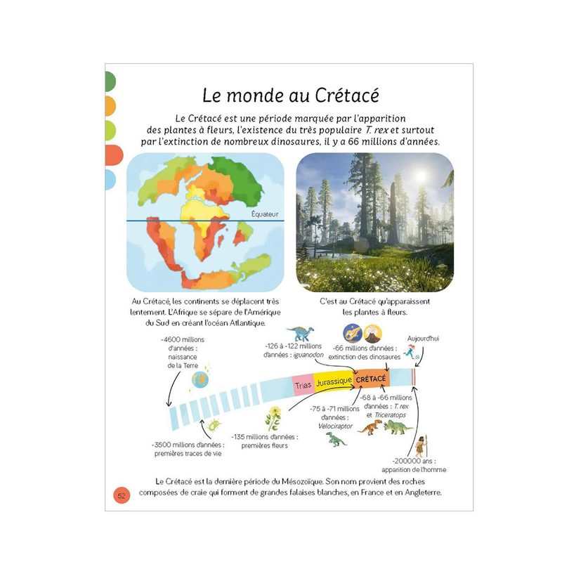 Livre L'imagerie, Les Dinosaures - Fleurus