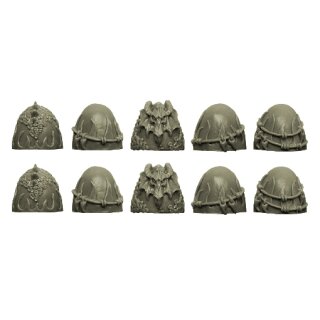 Salamandra Knights Shoulder Pads  (ver. 2)