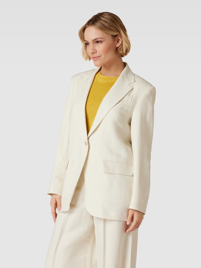 Blazer mit Pattentaschen Modell 'PAPAILE' in ecru