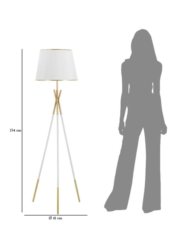Mauro Ferretti Lampe in weiß günstig kaufen onesize