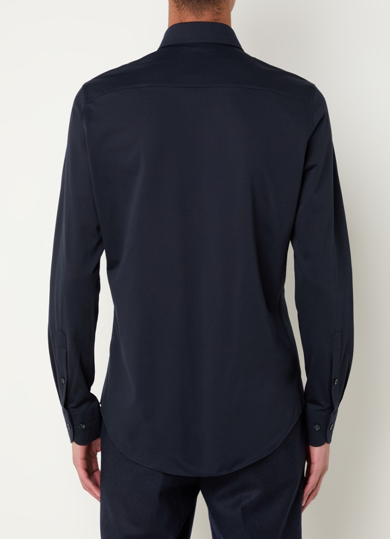 Profuomo Slim fit košulja s izrezanim ovratnikom