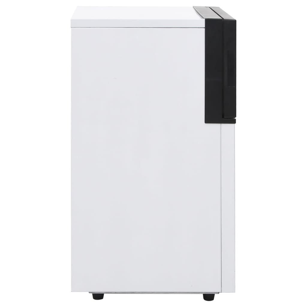 vidaXL Eiswürfelmaschine Eiswürfelmaschine Schwarz 45 kg / 24 h