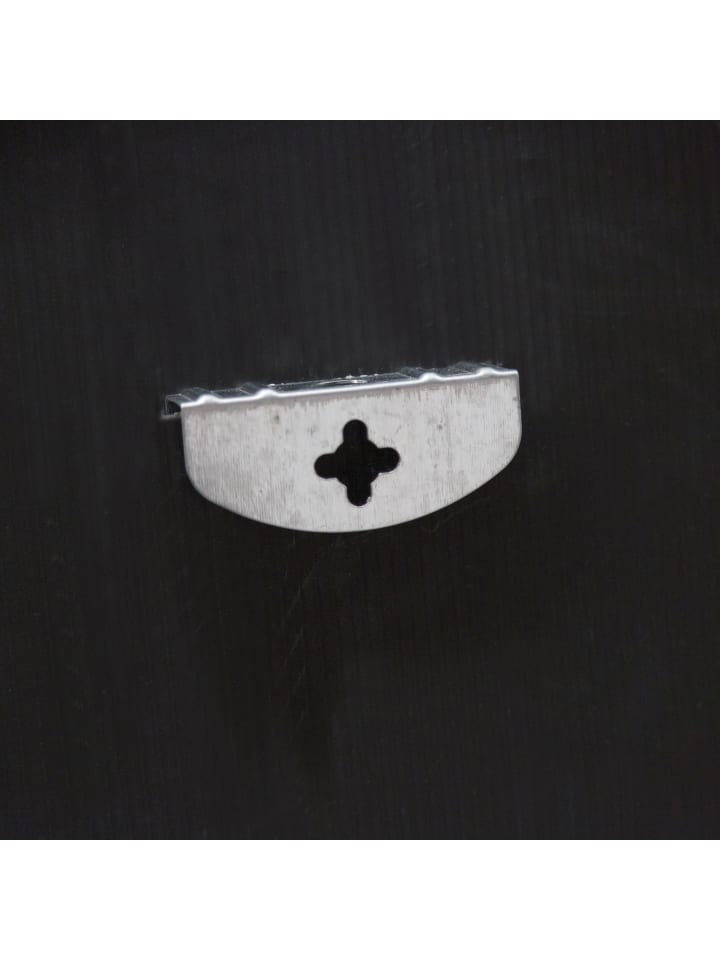 en.casa Wandspiegel Modugno in Schwarz (A)50cm günstig kaufen onesize