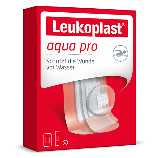 LEUKOPLAST aqua pro Strips 24mm/19x72mm/38x63mm  20 St  Pflaster