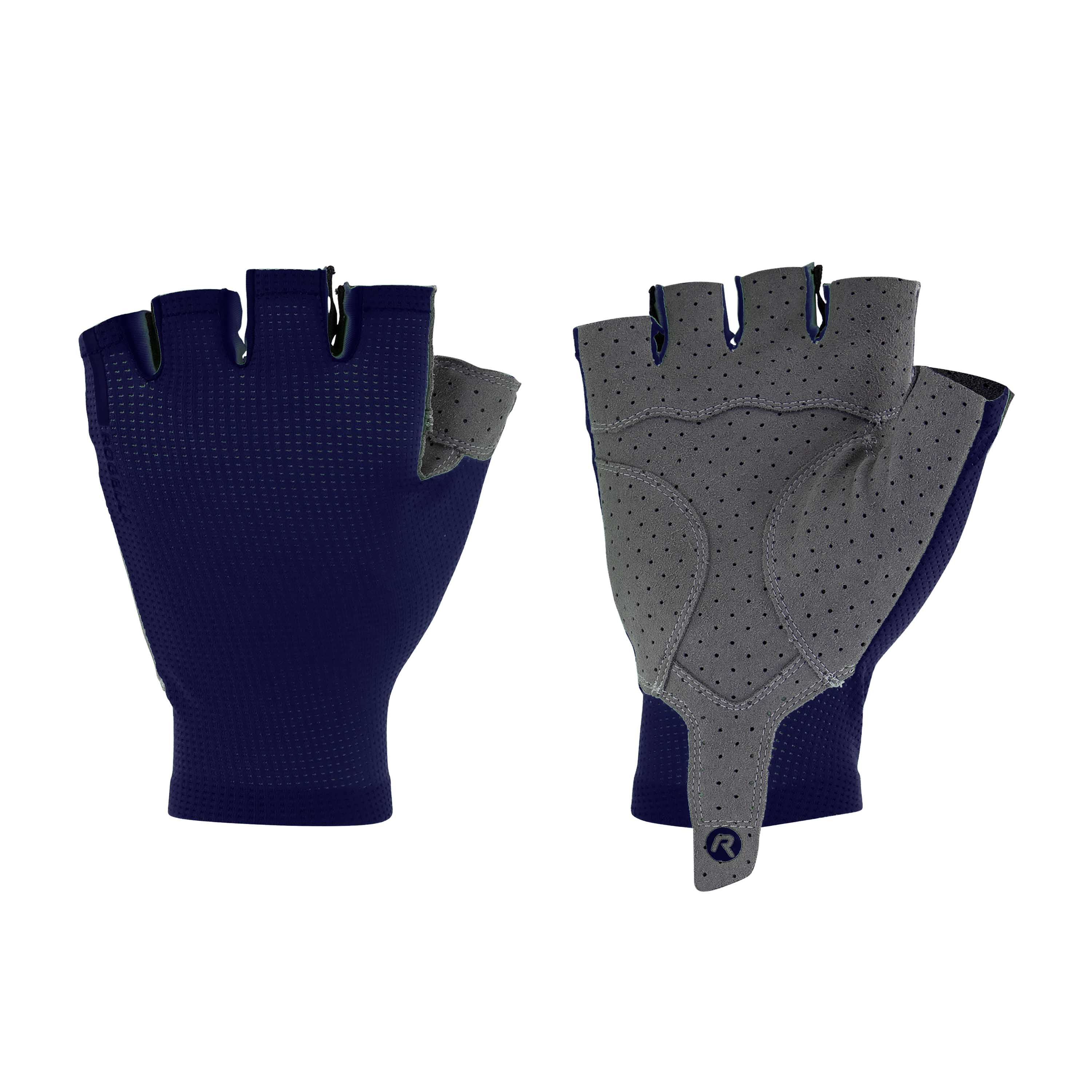Rogelli Alpha Blau Herren Fahrradhandschuhe
